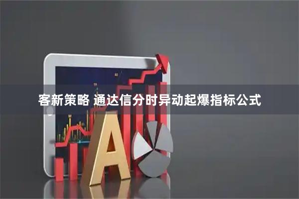 客新策略 通达信分时异动起爆指标公式